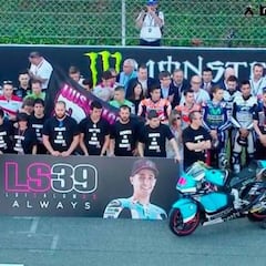 Minuto de silencio por Salom y agradecimiento de su familia