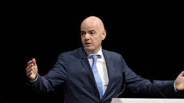 Infantino, en Zúrich.