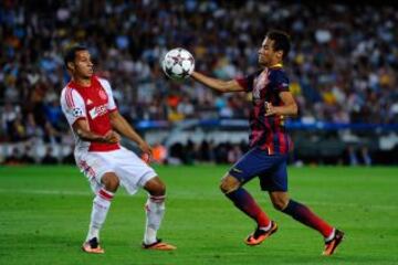 Champions League. Grupo H. Barcelona - Ajax. Neymar.