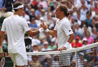 Qué hace un tenista durante el torneo de Wimbledon