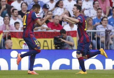 El Madrid se libra de Neymar, una pesadilla en el Bernabéu