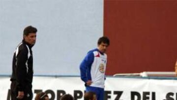 Mario se recupera de una gastroenteritis y se entrena con normalidad