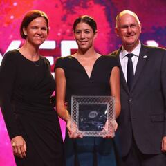 Garbiñe Muguruza, mejor tenista del año para la WTA