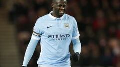 Yaya Touré, jugador del Manchester City.