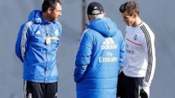 Bale habla con Ancelotti