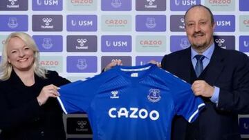 Rafa Benítez, nuevo técnico de James y Mina en Everton