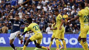 Bucaramanga 1 (4) - (2) 1 Millonarios: Resultado, resumen y goles