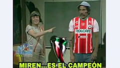 Los memes que celebran el título de los chilenos en Necaxa