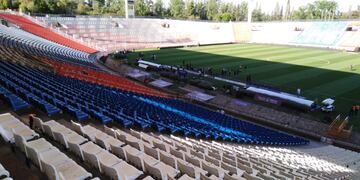 El color previo al Argentina vs México en Mendoza