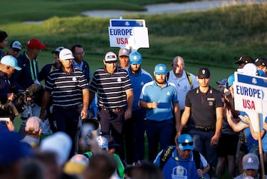 Ma?ana fatdica para USA en la Ryder Cup