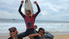 El surfista de 13 años que deslumbró con los adultos