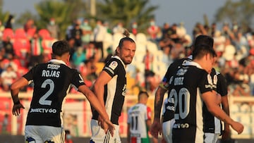 Futbol, Palestino vs Colo Colo
Fecha 7, campeonato Nacional 2022.
El jugador de Colo Colo Christian Santos celebra su gol contra Palestino durante el partido de primera division en el estadio La Cisterna.
Santiago, Chile.
20/03/2022
Dragomir Yankovic/Photosport
Football, Palestino vs Colo Colo
7nd date, 2022 National Championship.
Colo ColoÕs player Christian Santos celebrates his goal against Palestino during the first division match at the La Cisterna stadium in Santiago, Chile.
20/03/2022
Dragomir Yankovic/Photosport