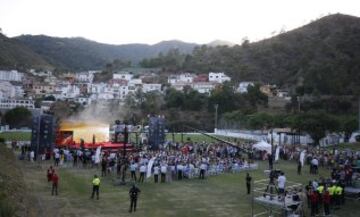 Las imágenes de la presentación de la Vuelta en Benahavís