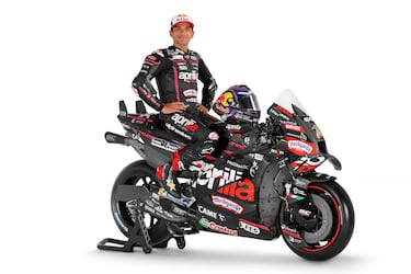 La Aprilia RS-GP25 de Jorge Martín. 