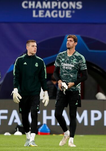 El Madrid apuesta por Lunin