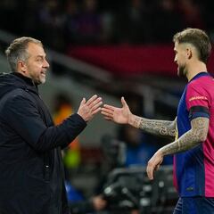 Hansi Flick sobre ganar todo: “Mi trabajo es mantener la calma”