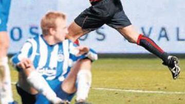 <b>GOLEADOR. </b>Puñal volvió el miércoles por sus fueros goleadores.