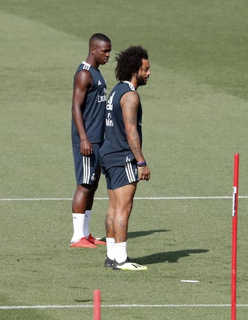 Vinícius Júnior y Marcelo. 