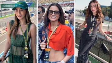Estos famosos disfrutaron del GP de México 2025