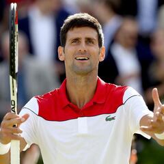 Djokovic beats Dimitrov as Kyrgios lays down a marker