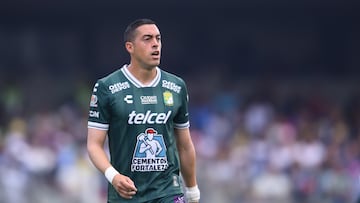 Rogelio Funes Mori of Leon during the 3rd round match between Pumas UNAM and Leon as part of the Liga BBVA MX, Torneo Clausura 2026 at Olimpico Universitario Stadium, on January 18, 2026 in Mexico City, Mexico.