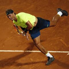 Nadal vuelve con el rodillo