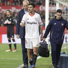 Jesús Navas sigue sin entrenarse y es duda ante el Valencia