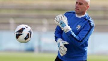 Caballero, un portero de moda.