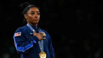Simone Biles habla sobre su futuro en Los Angeles 2028