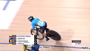 Martha Bayona gana oro en Mundial de Ciclismo de Pista