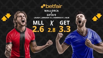 RCD Mallorca vs. Getafe CF: horario, dónde ver, pronósticos y clasificación