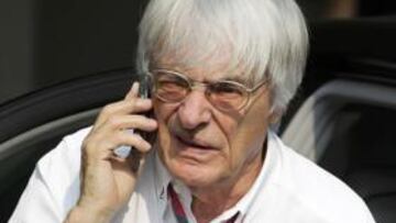 Bernie Ecclestone.