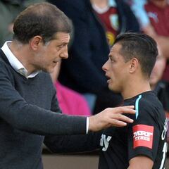 Chicharito se lesionó y en el West Ham tienen esperanzas de que juegue