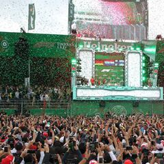 Las escuderías se preparan para el Gran Premio de México