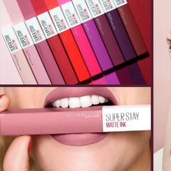 El labial Maybelline favorito de Amazon tiene acabado mate y un color intenso