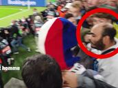 La agresión grabada en vídeo a un hincha francés por una camiseta de Koundé