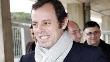 Sandro Rosell tomará mañana posesión como presidente del Barça, el 39º en la historia del club.