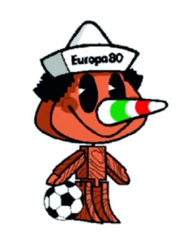 Pinocchio fue la primera mascota eurocopera. La Walt Disney Company reclamó con fuerza sus derechos sobre ella al considerarla copia del famoso personaje literario.