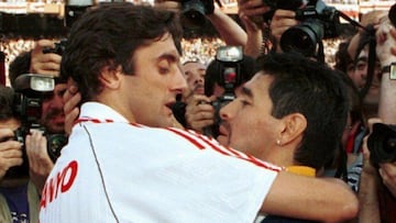 El dolor de Francescoli por Maradona: &quot;Era mi amigo&quot;