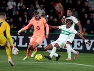 31/01/26 PARTIDO PRIMERA DIVISION JORNADA 22
ELCHE - BARCELONA
LAMINE YAMAL JOHN DONALD