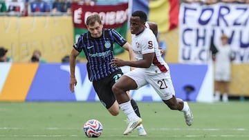 Jhon Arias, extremo colombiano de Fluminense en el Mundial de Clubes ante Inter de Milán