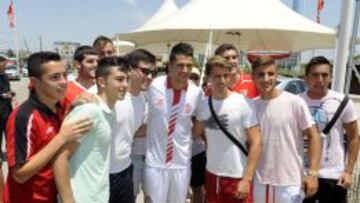 Vitolo: "Vengo al club más grande que hay en Sevilla".