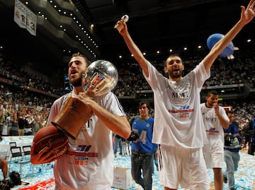 En julio de 2010, regresó a España para jugar en el Real Madrid de la mano de Messina. Vistió la camiseta blanca durante seis temporadas hasta su salida el verano de 2016. En esta primera etapa en el conjunto madrileño consiguió una Copa Intercontinental (2015), una Euroliga (2023), tres ligas ACB (2013, 2015 y 2016), cuatro Copas del Rey (2012, 2014, 2015 y 2016) y tres Supercopas de España (2012, 2013 y 2014). 