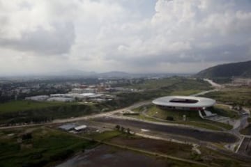 Los estadios inaugurados en los torneos cortos de la Liga MX