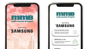 Samsung y Media Maratón de Bogotá desarrollan app de seguimiento en vivo.