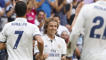 Modric makes it 5-0 for Real Madrid