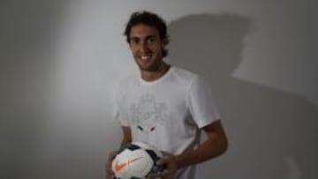 Ra&uacute;l Baena, jugador del Rayo Vallecano.