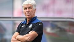 Gasperini, en el estadio Da Luz.