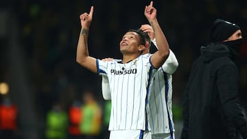 Gol de Luis Muriel a Young Boys, elegido como el mejor de noviembre en Atalanta.