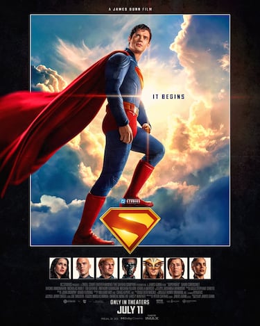 ‘Superman’ de James Gunn y su gran homenaje a la película de 1978 en forma de póster